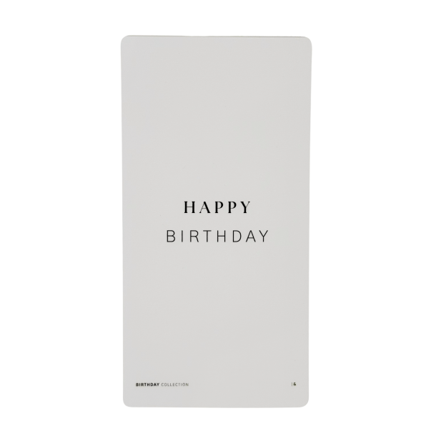 Birthday Collection Dashboard