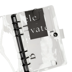 Clearly Black Binder